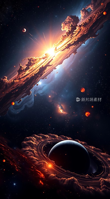 宇宙奇观星云、行星与恒星