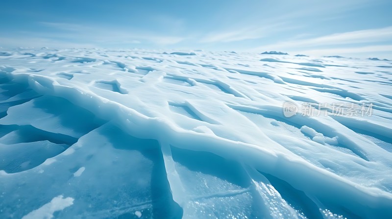 冰封世界晶莹剔透