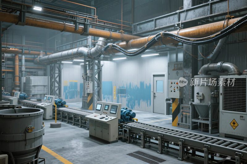 工业厂房场景
