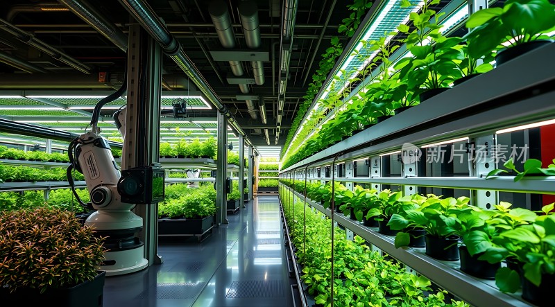 智能温室种植机器人高效作业