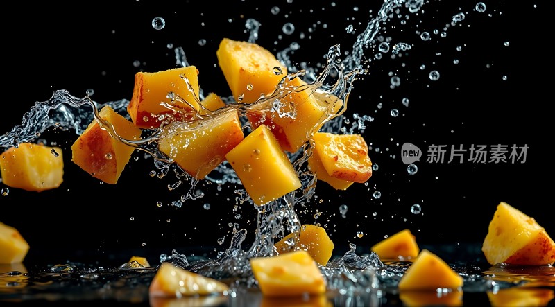 水果入水瞬间