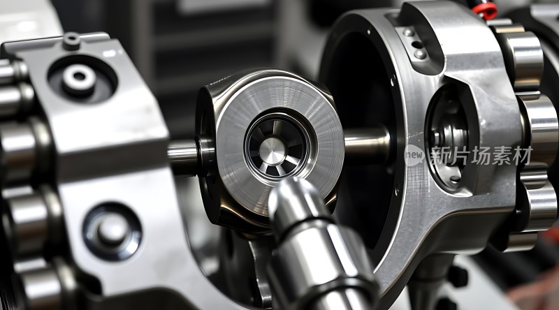 精密机械部件展示