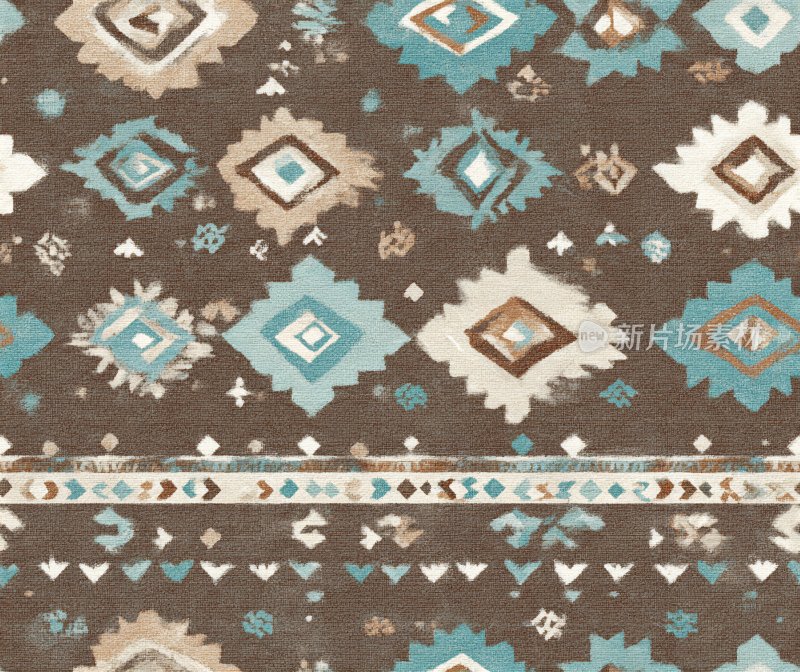 几何图案民族风背景图