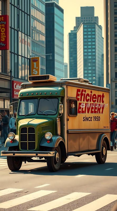 高效配送卡车1950年以来的可靠服务
