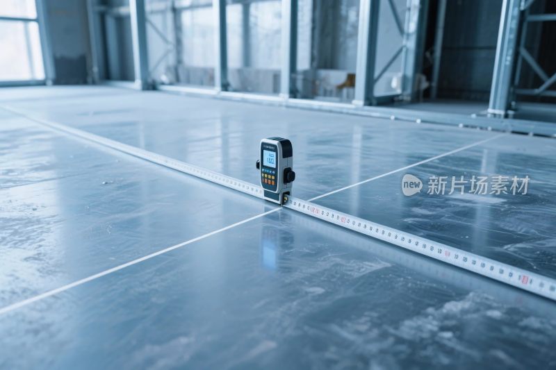 场地测量施工场景