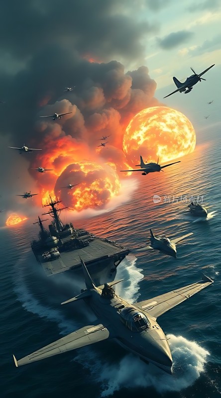 海战激战正酣