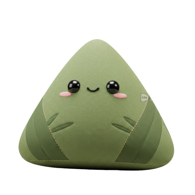 端午节3D卡通粽子元素