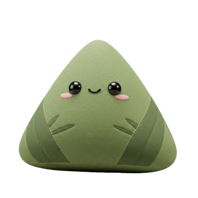 端午节3D卡通粽子元素 端午节3D卡通粽子元素