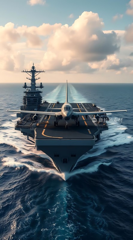 航母编队海天一色显威严