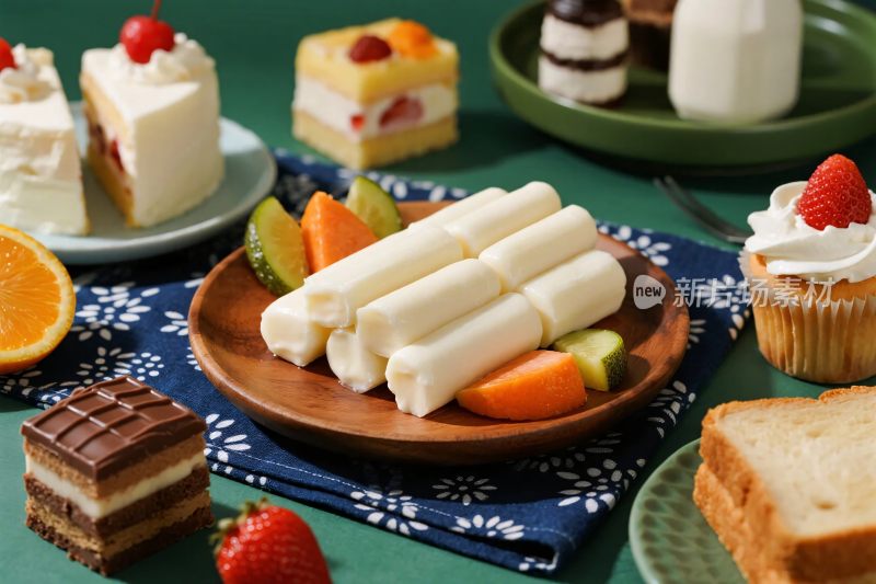 美食甜点陈列图