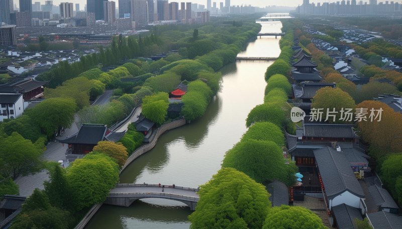 南京秦淮河航拍
