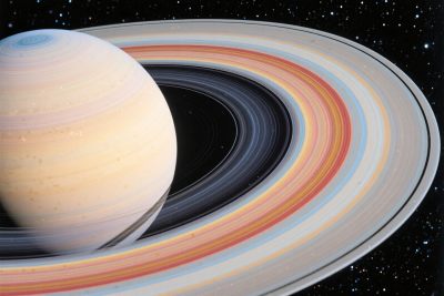 土星环系太空景观 土星环系太空景观