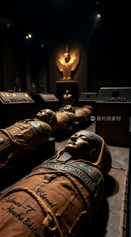 古埃及木乃伊展品