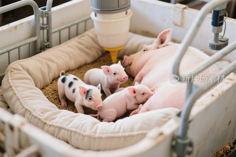 小猪养殖场景图