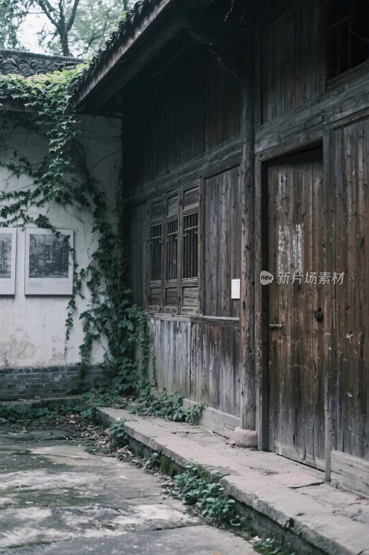 老古建木屋场景