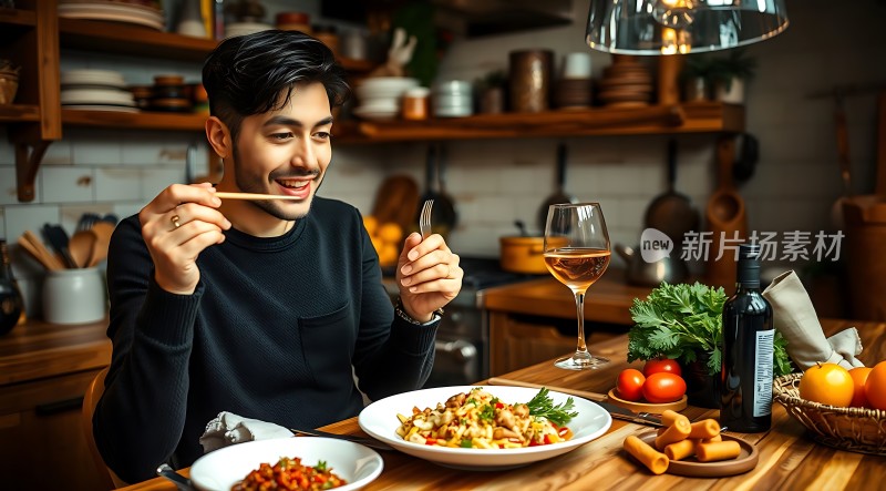 美味佳肴享受美食时刻