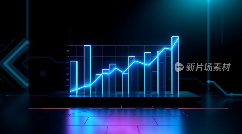 新片场素材科技感数据图表展示