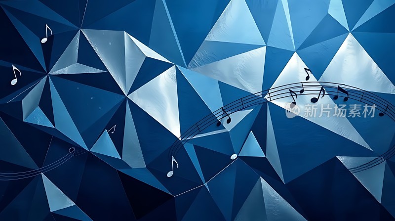 蓝色音符旋律