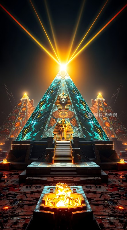 古埃及金字塔秘境探秘