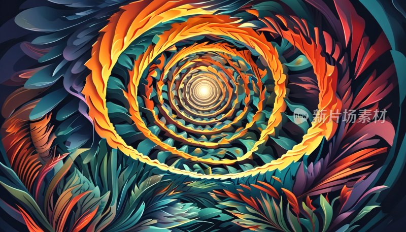 催眠漩涡背景