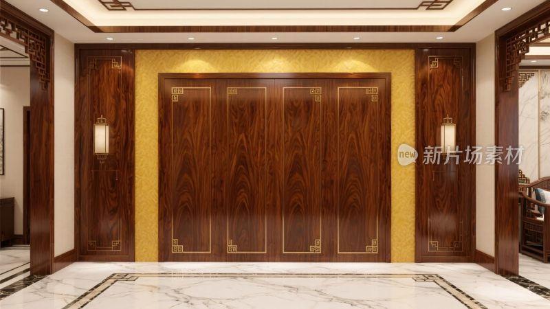 室内甲级木门效果图