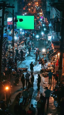 夜市繁华光影交织人间烟火气浓烈 夜市繁华光影交织人间烟火气浓烈