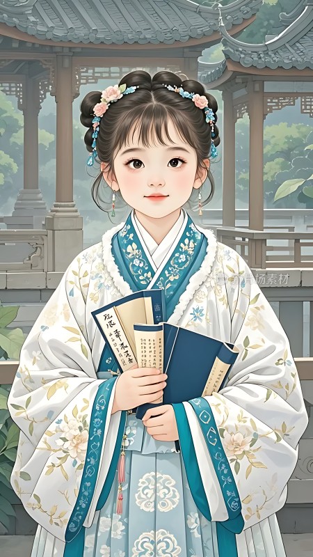 汉服佳人古典优雅