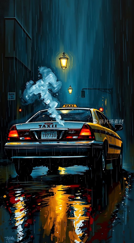雨夜出租车
