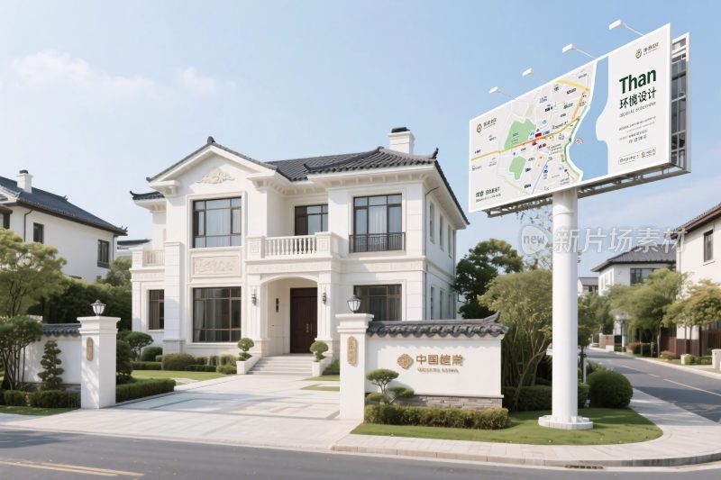 住宅宣传场景图