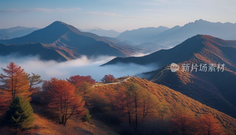 兴隆山秋景如画