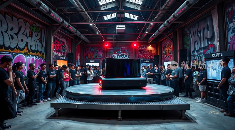 新品发布会现场