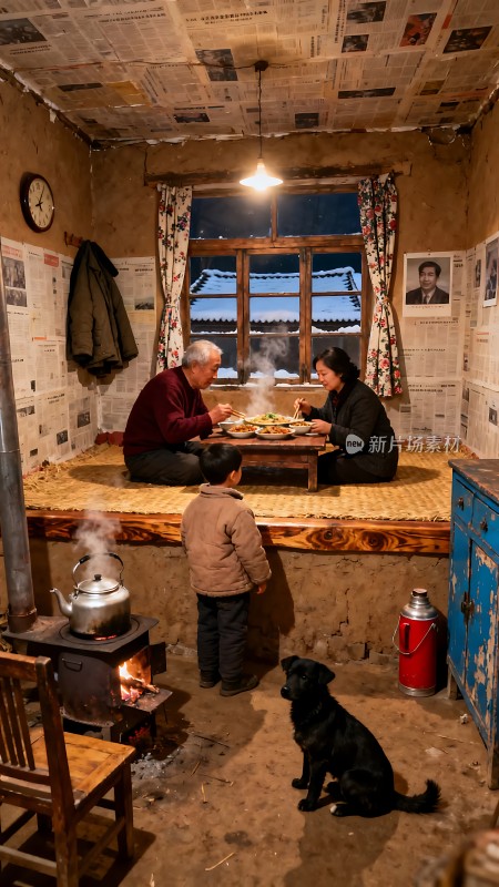 温馨家庭晚餐时刻