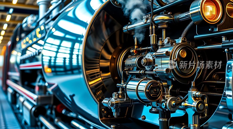 蒸汽机时代工业之美