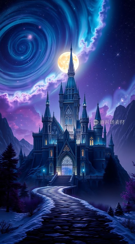 梦幻城堡之夜