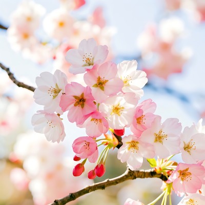 春日樱花绽放 春日樱花绽放