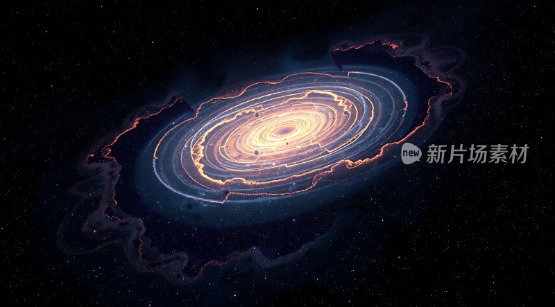 宇宙螺旋星系之美