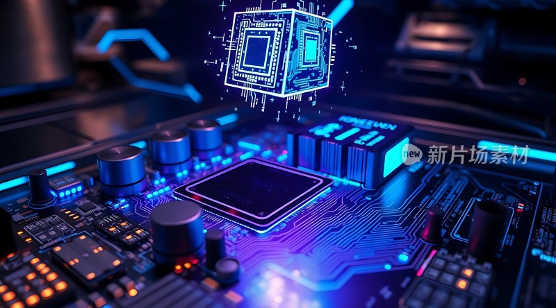 科技之光下的未来芯片世界