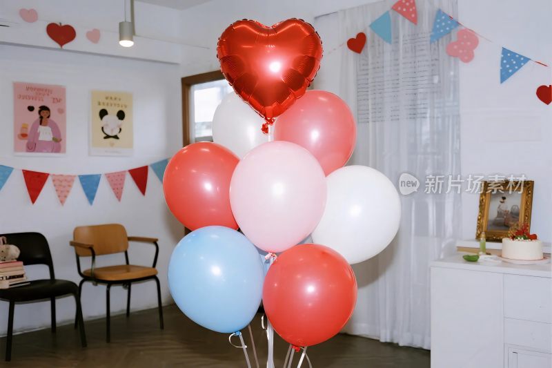 室内气球装饰场景