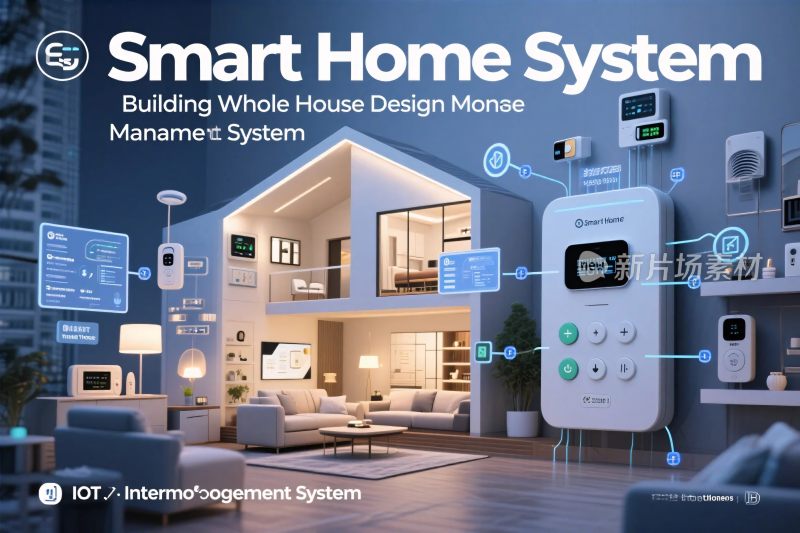 智能家居系统宣传图