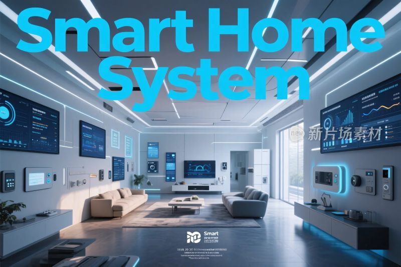 智能家居系统宣传图