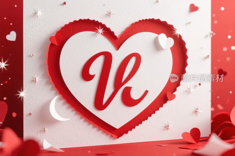 情人节爱心插画