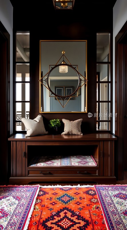 现代家居装饰色彩丰富细节精致