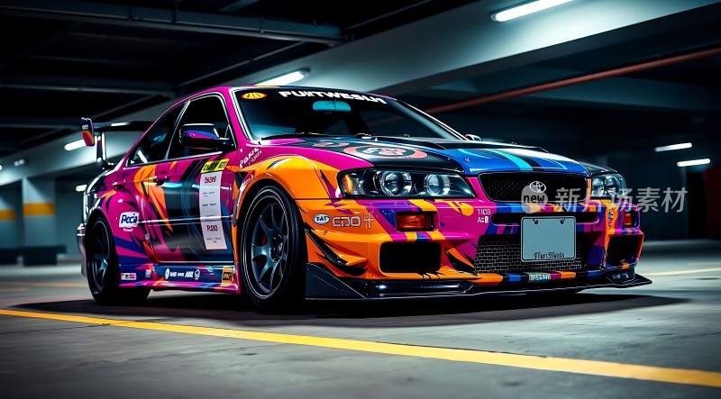 炫彩赛车激情竞速