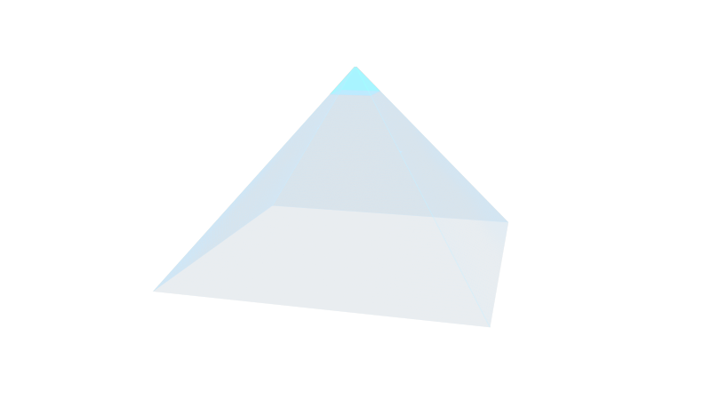 金字塔 埃及三角形低面体游戏场景赛博朋克