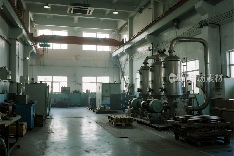 工业厂房内部场景