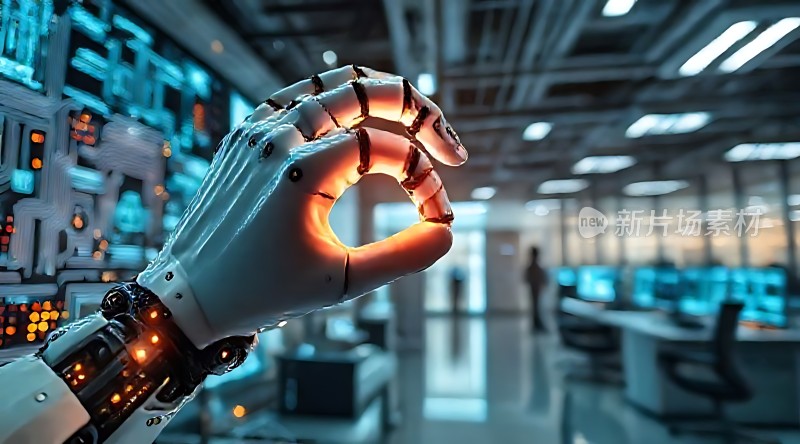 科技之握未来智能机器人实验室