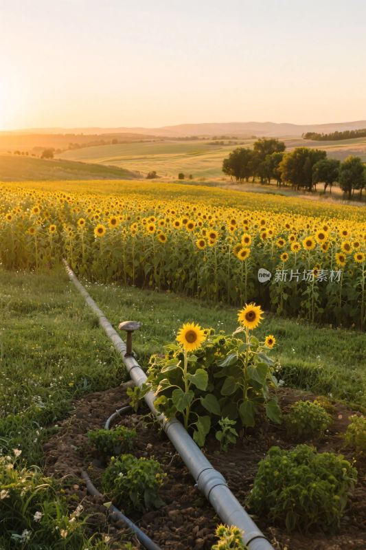 向日葵田园风光