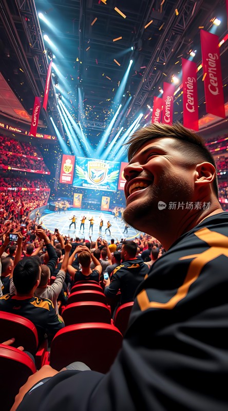 观众席上的热情瞬间