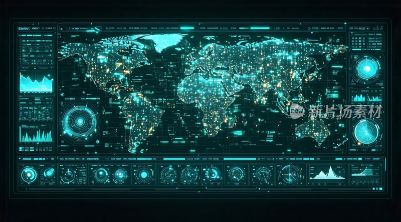 未来科技世界数据图