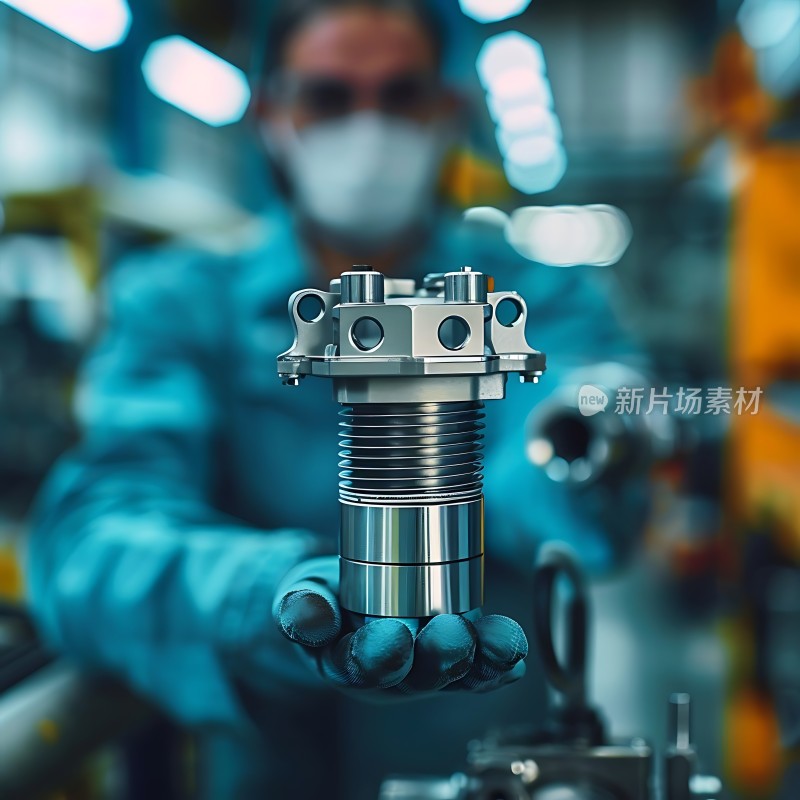 精密机械部件展示